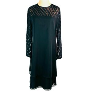 Vintage Anne Crimmins for UMI Collections silk dress